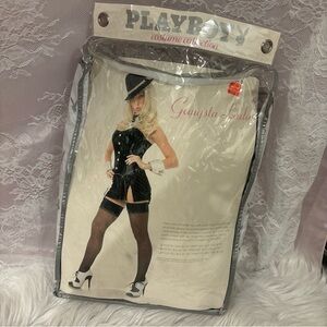 PLAYBOY Black and White Gangsta Lady Outfit